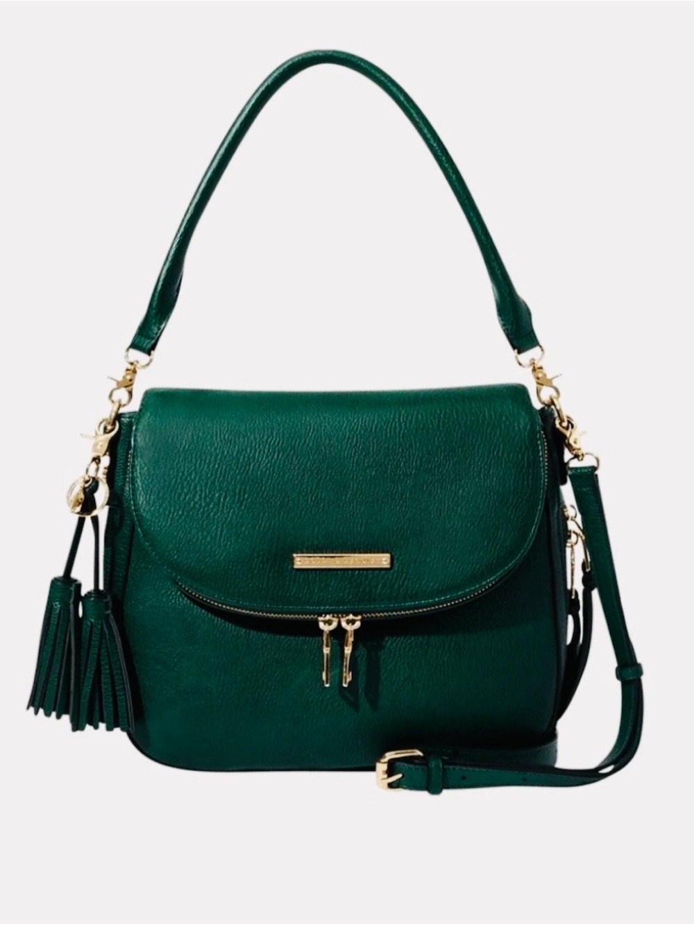 Poppy & Peonies Downtown Crossbody Bag Heritage Green